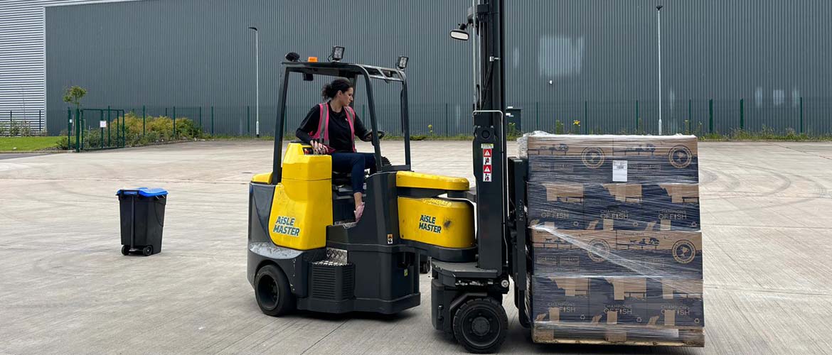 Pivot Steer forklift training
