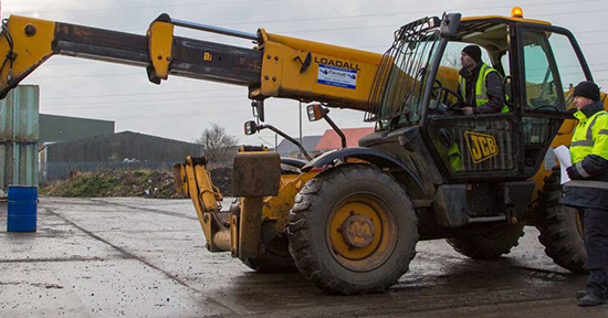 telehandler training